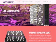 Tablet Screenshot of lenoled.com
